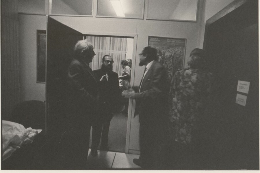 zleva Dalibor Chatrný, Jiří Valoch, Karel Moudrý